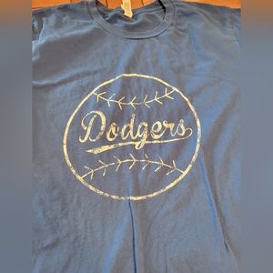 Men's Dodgers blue t-shirt sz large